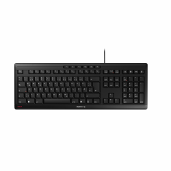 CHERRY Stream Keyboard, USB Tastatur, Kabelgebunden, „der Blaue Engel“, GS-Zulassung, QWERTZ Business-Tastatur, Schwarz Angebot bei HelloDeals