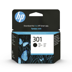 HP 301 Schwarz Original Druckerpatrone Schwarz Standard Angebot bei HelloDeals