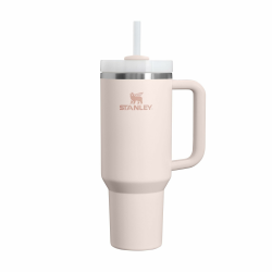 STANLEY Quencher H2.0 Flowstate Trinkflasche Mit Strohhalm 1.2L - Thermobecher Kühlt 11 Stunden - 48 Stunden Eisgekühlt - Spülmaschinenfest - Thermosflasche BPA Frei - Edelstahl Trinkbecher - Rose Core 1.2L Rose Quartz Angebot bei HelloDeals