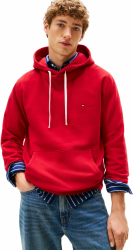 Tommy Hilfiger Herren Hoodie Seasonal Fleece mit Bauchtasche M Red (Medium Red) Angebot bei HelloDeals