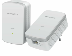 Mercusys MP300 KIT AV600 Powerline Adapter Set, WLAN 600 Mbit/s, Gigabit-Port, Plug & Play, Energiesparfunktion, kompatibel mit HomePlug AV/AV2 Angebot bei HelloDeals