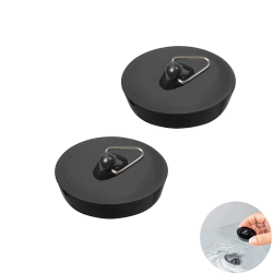 2 Pack Abflussstopfen, Spüle Abfluss Stöpsel, Spültisch Stopfen mit Haken, Abfluss Stöpsel für Spüle, Spültisch Stopfen für Badewanne, Küche, Bad Angebot bei HelloDeals