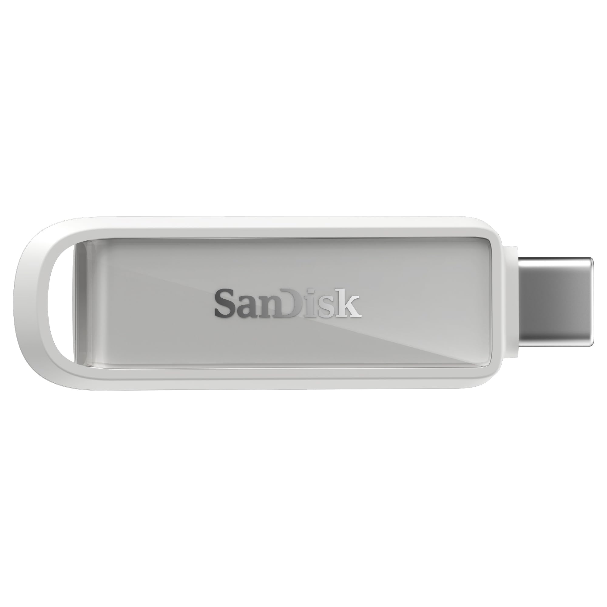 SANDISK Phone Drive mit USB Type-C 1 TB (Flash-Laufwerk für Smartphones, Tablets und Computer, 150 MB/s Lesen, Schlüsselring-Öse zur Mitnahme, 1 Jahr RescuePRO Deluxe-Software) Arctic White Arctic White 1 TB Angebot bei HelloDeals
