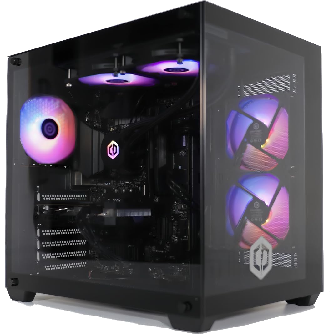 CyberPowerPC Luxe Gaming-PC - AMD Ryzen 7 9800X3D, Nvidia RTX 5080 16GB, 32GB RAM, 1TB NVMe SSD, 850W 80+ PSU, Wasserkühlung, Windows 11, Ark RGB 9800X3D Nvidia RTX 5080 16GB Grafikkarte Angebot bei HelloDeals