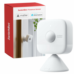 SwitchBot Smart mmWave Radar Bewegungssensor, Bluetooth Anwesenheitssensor mit dynamischer Erkennung, kompatibel mit Alexa, HomeKit & Apple Home über Hub, 2 Jahre Batterie Angebot bei HelloDeals