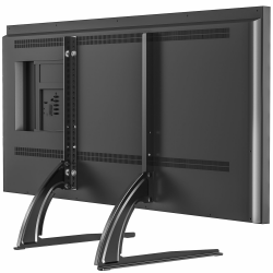 ELIVED Universal TV Ständer, TV Standfüße für die meisten 27-55 Zoll LCD LED Fernseher bis zu 40KG, Abnehmbarer Tisch TV Beine passt Max. VESA 800x400mm, 3 Höhenverstellung, EV2005 Angebot bei HelloDeals