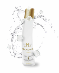 MAMONT Vodka I 40% Vol. Single Estate Vodka aus Georgien I 700 ml I 6-fach destilliert aus gemälztem Getreide I Weicher Geschmack mit trockenem Finish I Designflasche in Stoßzahnform 700ml Angebot bei HelloDeals