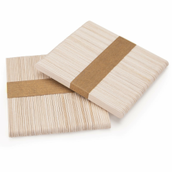WISYOK 100 Stück Eisstiele Holz, Eisstäbchen Holzstäbchen, Holzstäbchen Zum Basteln, Holzstiele, Bastelstäbchen Holz, Holzspachtel DIY Handwerk-114 mm x 9 mm x 2 mm 114mm-100pcs Angebot bei HelloDeals