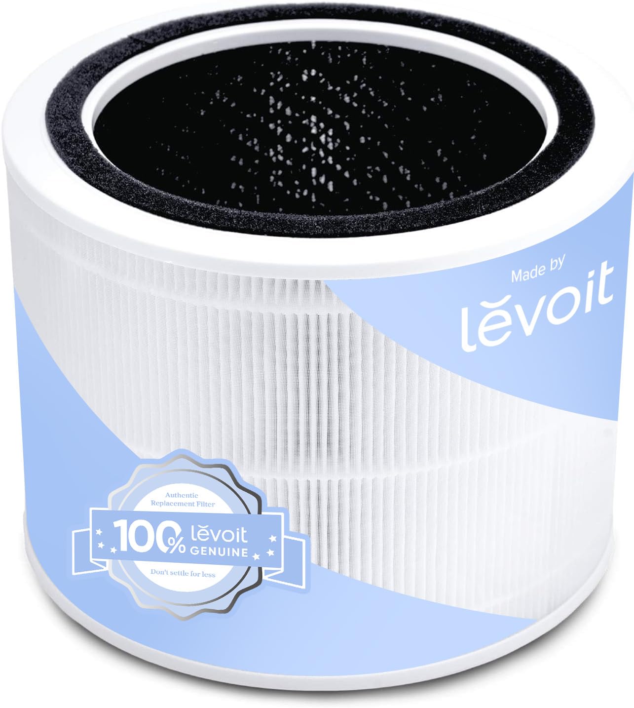 LEVOIT Luftfilter Ersatzfilter für Luftreiniger Core 200S, Echter HEPA-filter, hocheffizienter Aktivkohlefilter und Vorfilter, gegen Allergien Rauch Staub Pollen, Core 200S-RF Weiß Core 200S 1x Filter Angebot bei HelloDeals