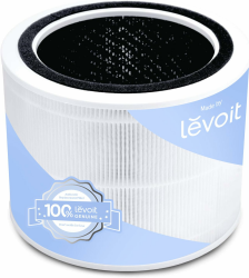 LEVOIT Luftfilter Ersatzfilter für Luftreiniger Core 200S, Echter HEPA-filter, hocheffizienter Aktivkohlefilter und Vorfilter, gegen Allergien Rauch Staub Pollen, Core 200S-RF Weiß Core 200S 1x Filter Angebot bei HelloDeals