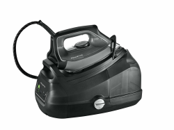 Rowenta Perfect Steam Pro Dampfbügelstation, 2400 W, Dauerdampfmenge 120 g/Min, extra Dampfstoß 430 g/min, Eco-Funktion, 1100 ml abnehmbarer Wassertank, Schwarz, DG8622 430g/Min Dampfstoß | -20% Stromverbrauch Angebot bei HelloDeals