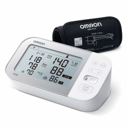 OMRON X7 Smart - Automatisches Oberarm-Blutdruckmessgerät | Testsieger Stiftung Warentest 11/23 | AFib-Erkennung | klinisch validiert - auch für Diabetiker | mit kostenloser Smartphone App | 22-42 cm 22-42 cm (X7 Smart) Angebot bei HelloDeals