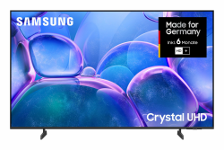 Samsung Crystal UHD 4K U7099F 43 Zoll (108 cm) LED Fernseher, Crystal Prozessor 4K, MetalStream Design, SmartThings, Knox Security, Gaming Hub, AI Upscaling, Kostenlose Inhalte, Smart AI TV 43 Zoll U7099F Angebot bei HelloDeals