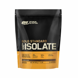 Optimum Nutrition Gold Standard 100% Whey Proteinisolat Pulver, Geschmack Schokolade, 450g, 15 Portionen Angebot bei HelloDeals