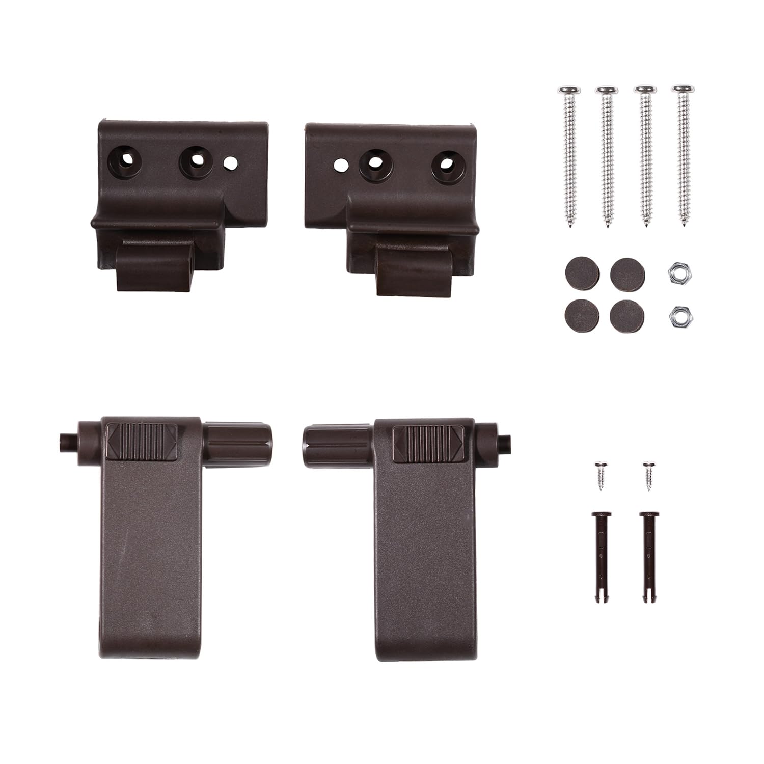 Dachfenster Griffhebel Griffkonsole Set AF/BA 4stk Ersatzteil Kompatibel mit Braas Atelier-Fenster Braun Angebot bei HelloDeals