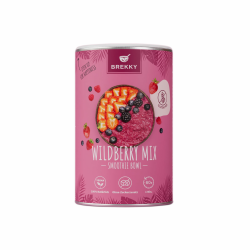 BREKKY - Wildberry Mix - Smoothie Bowl - Glutenfrei - Vegan - 100% natürliche Zutaten - ohne Zuckerzusatz - easy Zubereitung - Superfood Mix - Frühstück Angebot bei HelloDeals