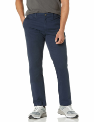 Amazon Essentials Herren Legere Stretch-Chinohose mit schmaler Passform 38W / 32L Navy Angebot bei HelloDeals