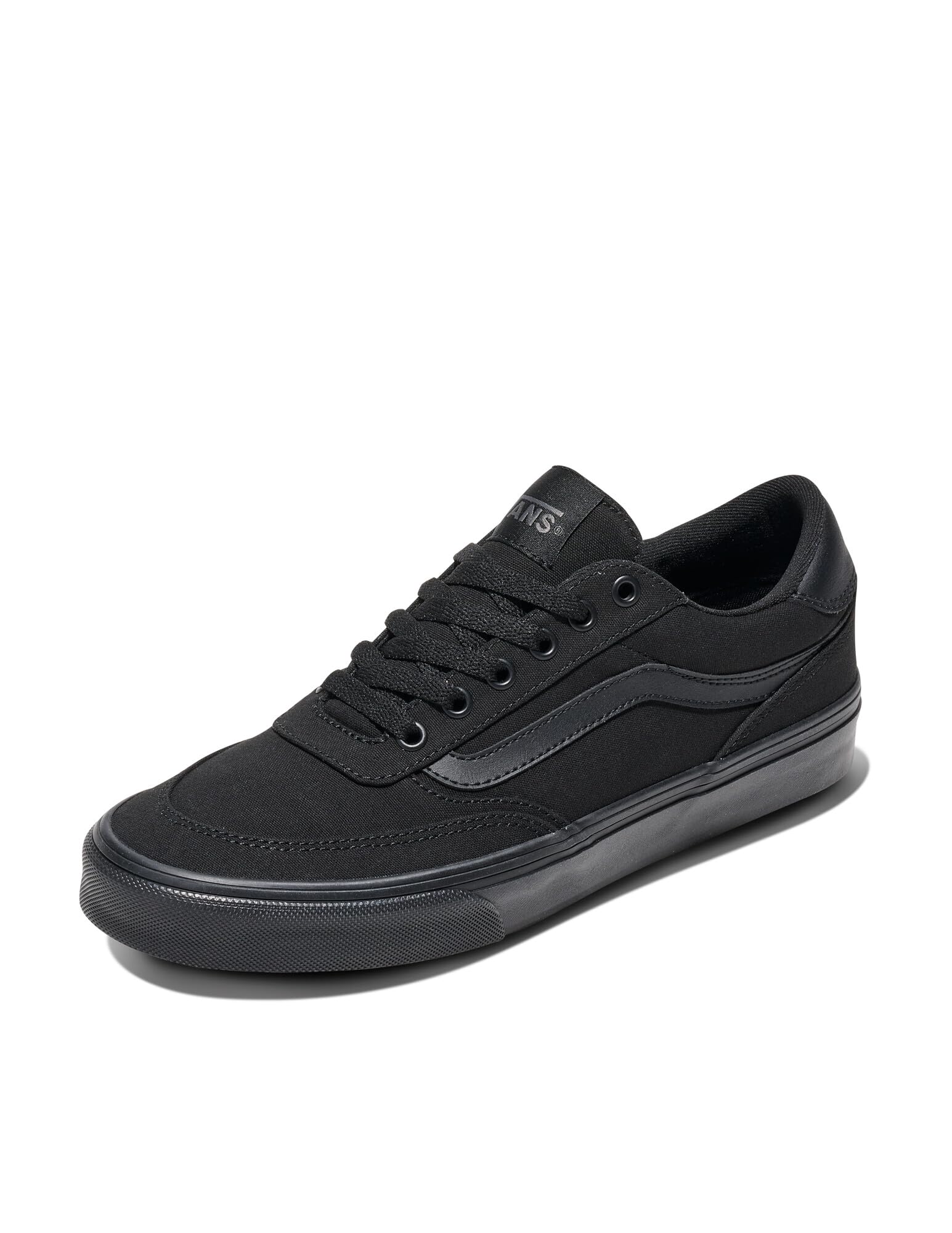 Vans Herren Turnschuhe Brooklyn Aus Wildleder, Black/Asphalt 47 EU Canvas Schwarz Schwarz Angebot bei HelloDeals