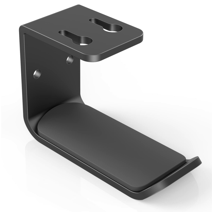 Kopfhörer Standhalter für Schreibtisch,Langlebiger Aluminiumlegierung-Haken mit Klebe- & Schraubenmontage,Platzsparend, rutschfest, Kratzfest,Ideal für Gaming, Büro Zuhause,Hält bis zu 10lbs Schwarz unter Schreibtischhalter Angebot bei HelloDeals