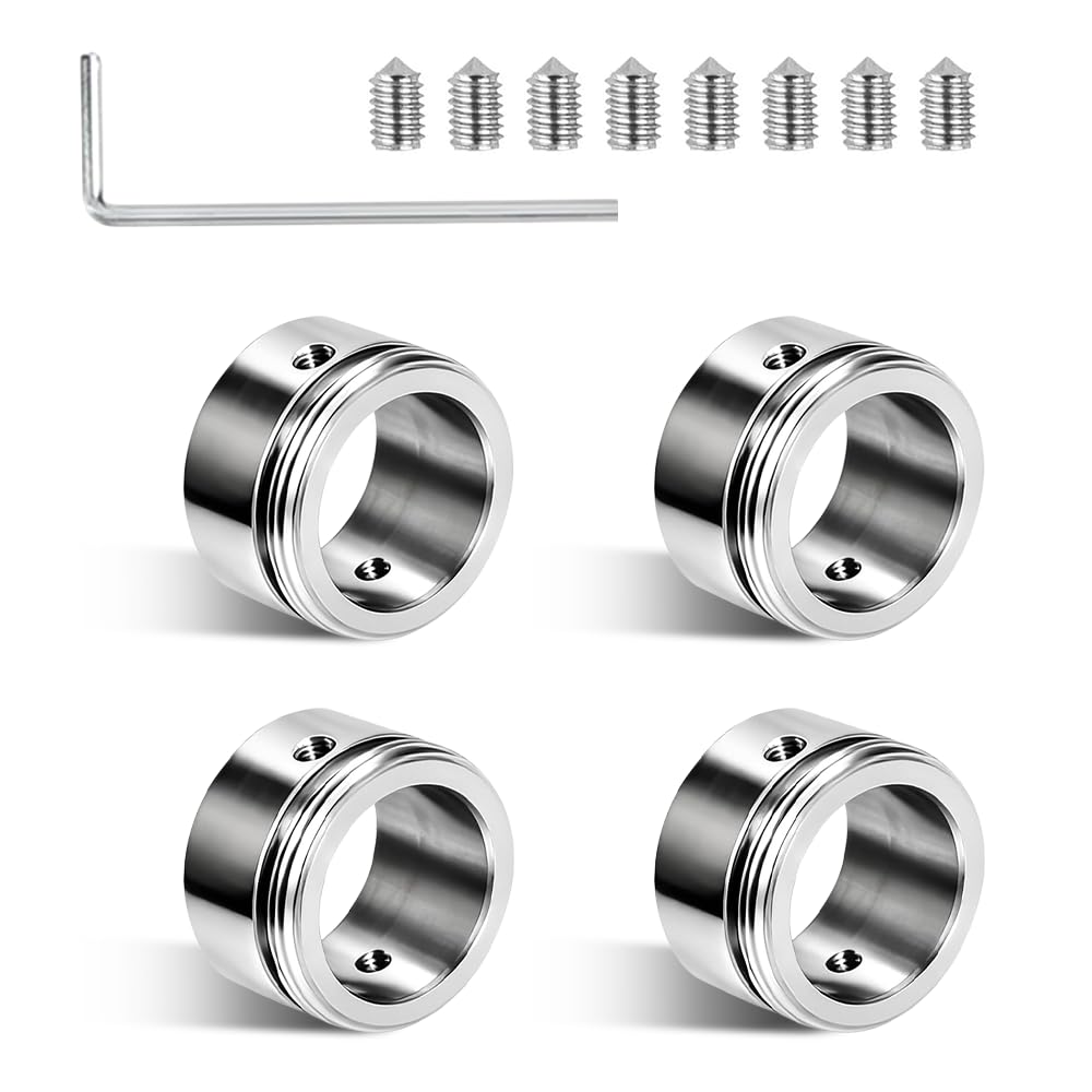 4pcs Heizungsventil Adapter, M30x1.5 Heizkörperthermostat Adapter aus 304 Edelstahl Adapter für Heizkörper Heizungsthermostat Adapter mit Sechskantschlüssel Angebot bei HelloDeals