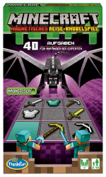 ThinkFun - 76402 - Minecraft - Das magnetische Reisespiel. Perfekt für die Reise und als Geschenk - EIN Logikspiel Nicht nur für Minecraft-Fans Angebot bei HelloDeals