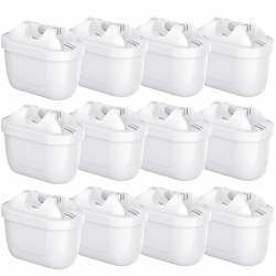 12 Pack Wasserfilter kartuschen Kompatibel mit Brita Maxtra+ filterkartuschen, Ersatz für Maxtra Plus, Style, Mavea, Elemaris, Maxtra Pro All-in-1,Kanne Wasserfilte,Reduziert PFAS/PFOA/PFOS Angebot bei HelloDeals