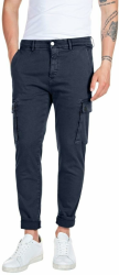 Replay Herren Cargo-Hose Loose Fit 34W / 32L 010 Blue Angebot bei HelloDeals