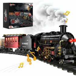 Hot Bee Legierung Eisenbahn Kinder Elektrisch, Weihnachtszug Elektrisch, Eisenbahn Weihnachtsbaum, Weihnachtszug für den Tannenbaum, Geschenk Junge 3 4 5 6 7+ Jahre Angebot bei HelloDeals