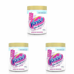 Vanish Oxi Action Powerweiss Pulver – 1 x 1,125 kg – Fleckenentferner und Wäsche-Booster Pulver ohne Chlor – Für weiße Wäsche (Packung mit 3) 1.13 kg (3er Pack) Angebot bei HelloDeals