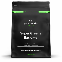 Protein Works Super Greens Extreme, 150+ Gesundheitliche Vorteile, 41 Aktive Inhaltsstoffe, Vegan & Glutenfrei, 83 Portionen, Apfel & Zitrone, 1kg Apfel & Zitrone 1 kg (1er Pack) Angebot bei HelloDeals