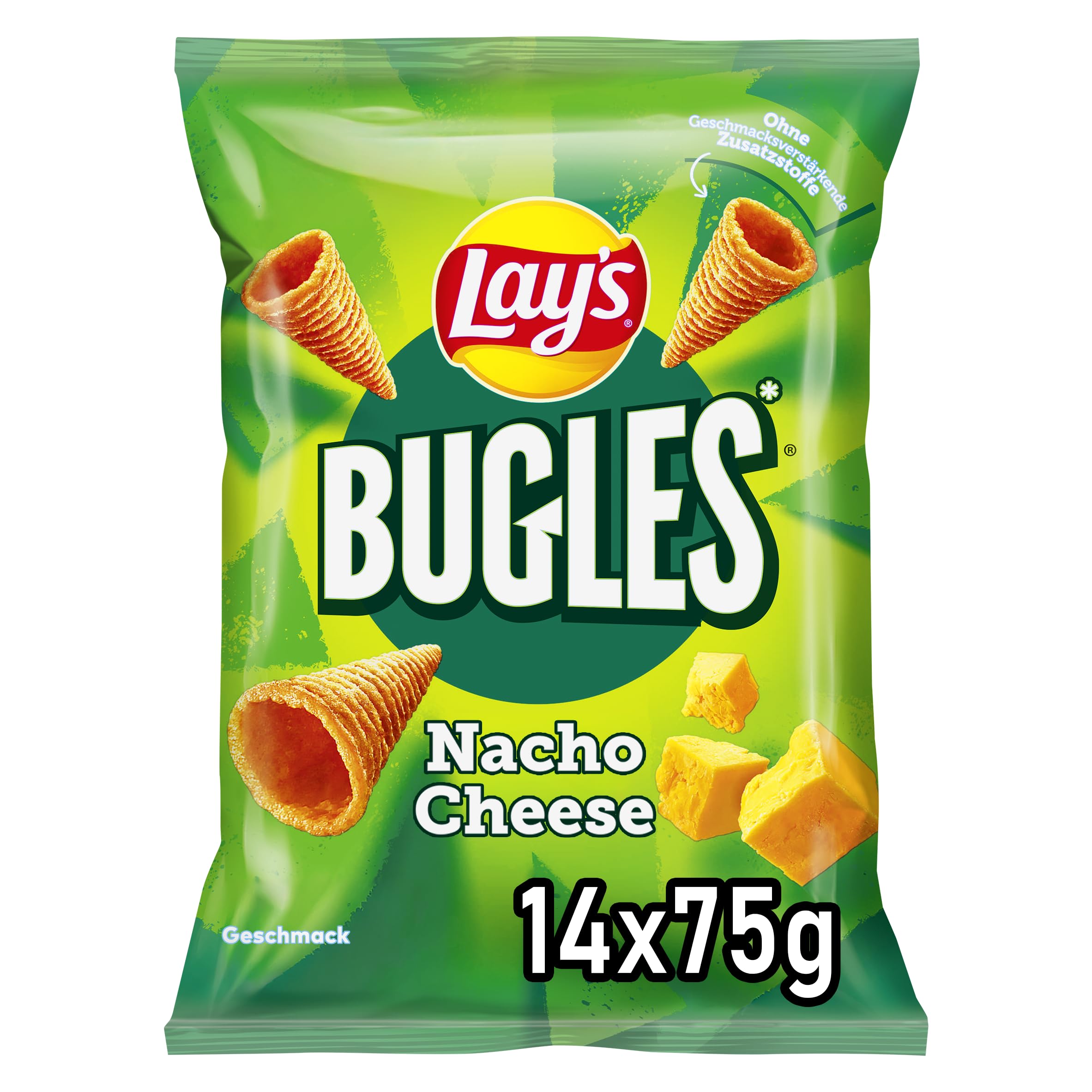 Lay's Bugles Nacho Cheese 14 x 75G Angebot bei HelloDeals