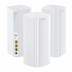 Tenda ME6 Pro Wi-Fi 7 Mesh System, (BE5100 Dual-Band 2,4GHz 688Mbit/s, 5GHz 4323Mbit/s) Breite Abdeckung,1x 2,5G & 2xGigabit Ports, Ethernet-Backhaul, EasyMesh, MLO, VPN, Nahtloses Roaming, 3er-Pack Angebot bei HelloDeals