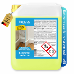 ABACUS® Schimmelentferner, Schimmelspray für Wand & Bad, Schimmelstop mit Langzeitwirkung, Schimmelmittel, Schimmel-Blocker, Schimmel-Entferner, Anti-Schimmel – Schimmelentferner 5 Liter Angebot bei HelloDeals