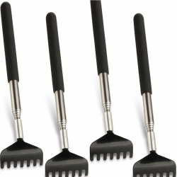4x Rückenkratzer Teleskop: Breite Kratzhand als Massagegerät und Rückenkrauler Angebot bei HelloDeals