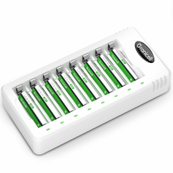 Batterie Ladegerät und AAA 8 Stück 1100mAh 1.2V Akkubatterien Batterieladegerät für Akku Wiederaufladbare AAA Akkuladegerät für NI-MH Wiederaufladbar Batterien Ladegerät+ 8 AAA Angebot bei HelloDeals