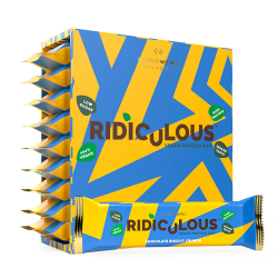 Protein Works - Ridiculous Vegan Proteinriegel | 15g Protein pro Riegel | Protein Riegel | Eiweißriegel | Schoko-Keks-Crunch | 9er Pack Schoko-Keks-Crunch 9 Bars (Pack of 1) Angebot bei HelloDeals