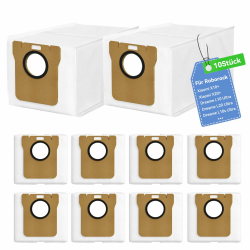 10 Stück Staubbeutel für Xiaomi X20+/Xiaomi X10+/Dreame L10s Ultra/Dreame L10 Ultra/Dreame L20 Ultra Saugroboter, 3L beutel zubehör 10 Stück für Xiaomi Staubbeutel Angebot bei HelloDeals