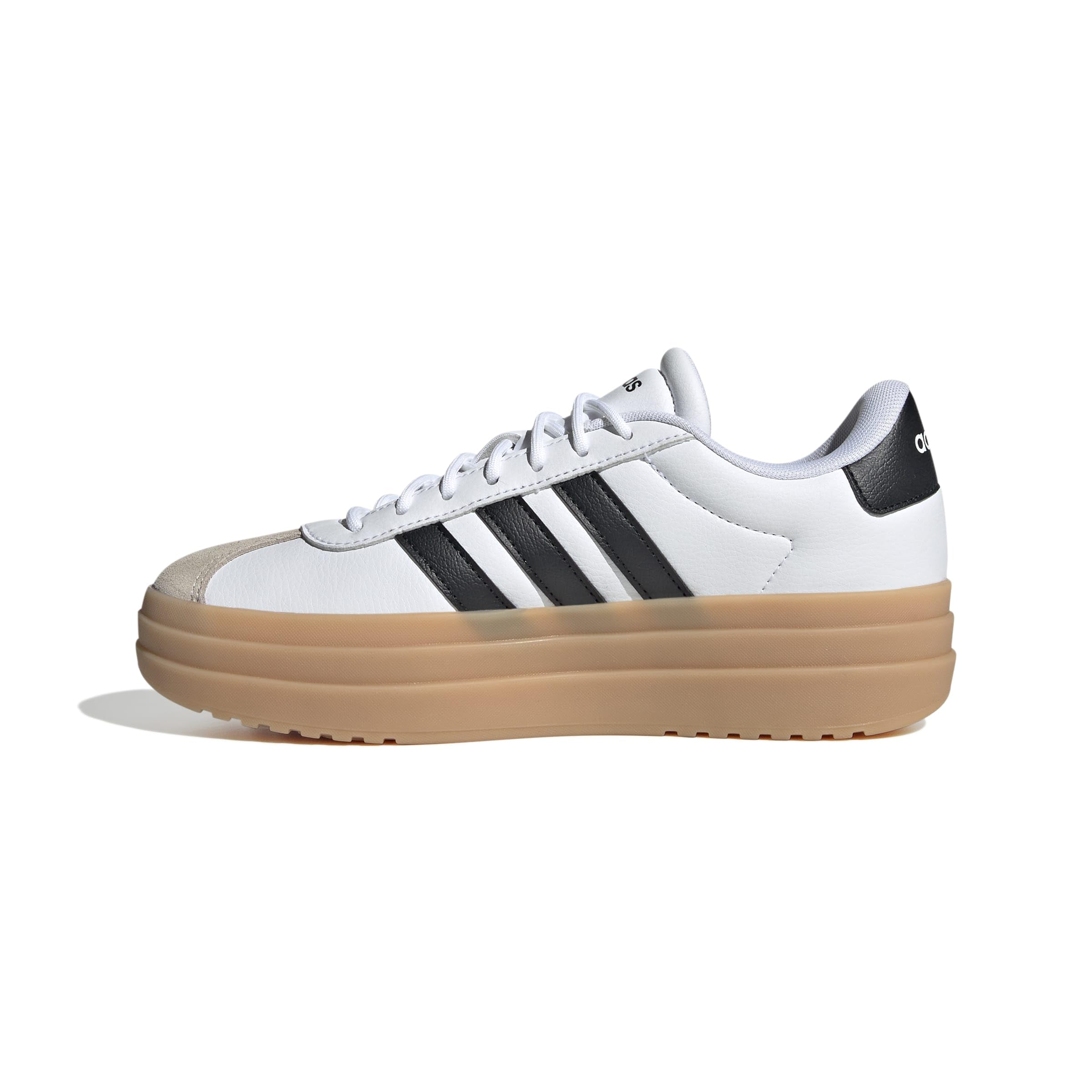 adidas Damen Plateau Sneaker vegan Plateau Schuh JQ5643 Bunt 39 1/3 EU Ftwr White Core Black Wonder Beige Angebot bei HelloDeals