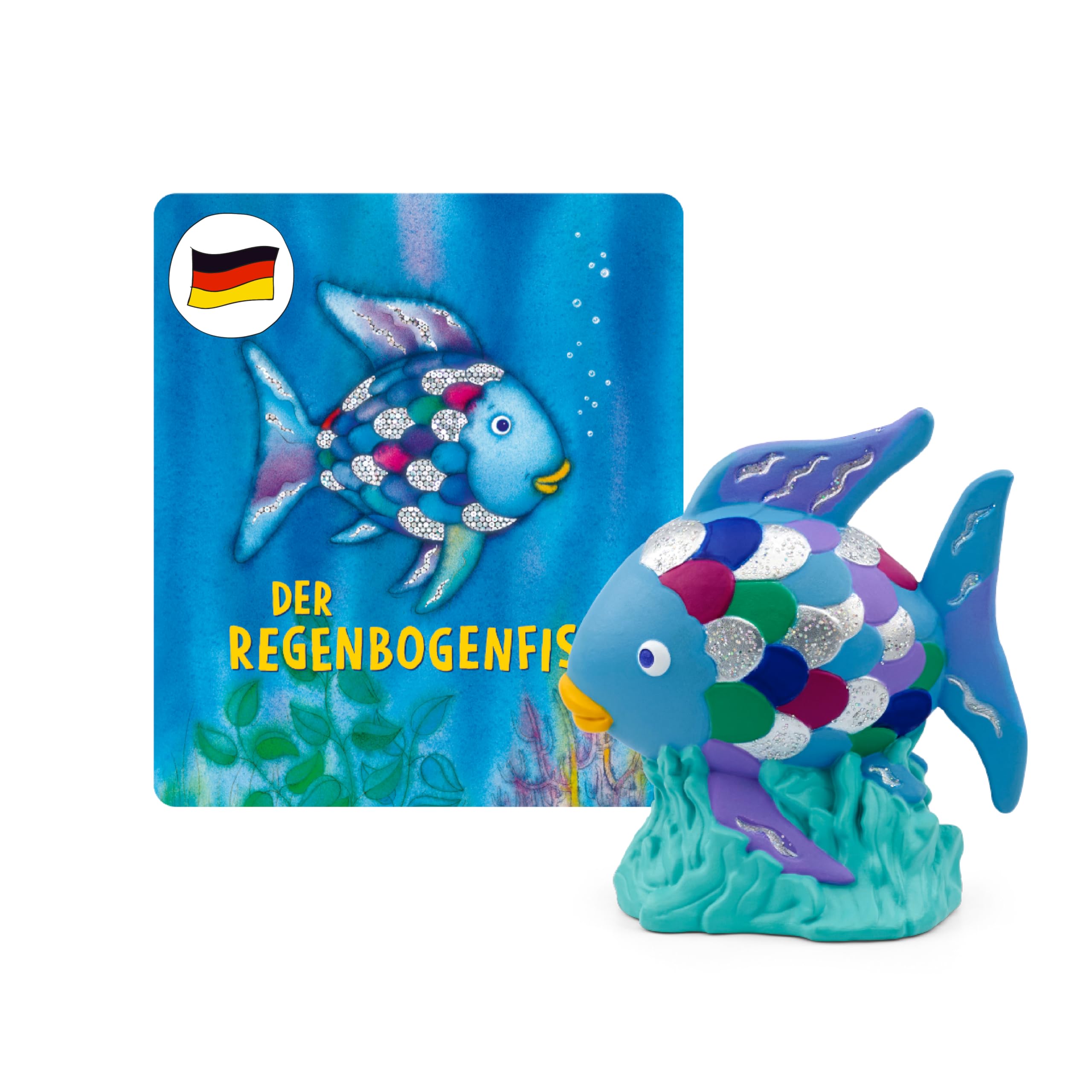 tonies Hörfiguren für Toniebox, Der Regenbogenfisch, Hörbuch mit Geschichten und Liedern für Kinder ab 3 Jahren, Spielzeit ca. 53 Minuten Single Angebot bei HelloDeals