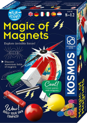 Kosmos 616595 Fun Science - Magie der Magnete mehrsprachige Version (DE, EN, FR, IT, ES, NL) Erforsche unsichtbare Kräfte und baue dir einen Kompass, Experimentierset für Kinder multilingual_Magic of Magnets Angebot bei HelloDeals