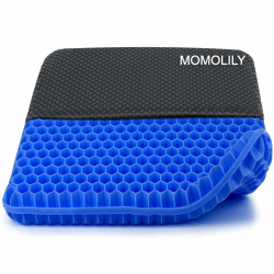 Großes Gelsitzkissen Sitzkissen bürostuhl,Gelsitzkissen,Sitzkissen Orthopädisch-Hohe Atmungsaktivität, rutschfest, Waschbar, Komfortabel und Langlebig (Blau, 47 * 44 * 4) Blau 47*44*4 Angebot bei HelloDeals