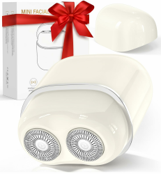 Gesichtshaarentferner für Frauen Damenrasierer Gesicht: Damen Gesichtsrasierer mit 2 Doppelklingen - Damenbart Rasierer Gesicht für Peach Fuzz Lippen Kinn - Ideal für Reisen & Make-up-Vorbereitung Angebot bei HelloDeals