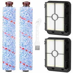 Zubehör für Bissell CrossWave 3-in-1 C3 Pro Nass Trockensauger 3555N, 2 Multi-Oberflächenbürsten 1868 + 2 Filter 1866 für Bissell CrossWave 17132 2225N 2582N 25821 2519 Staubsauger Weiß Angebot bei HelloDeals