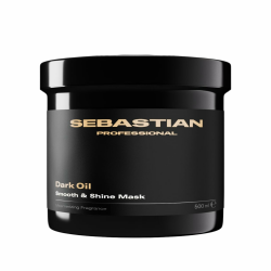 SEBASTIAN PROFESSIONAL DARK OIL – Schwerelose Maske für alle Haartypen – mit Jojoba- und Arganöl – glättet und pflegt für geschmeidiges, glänzendes Haar – 500 ml Leichte Maske, 500 ml Angebot bei HelloDeals