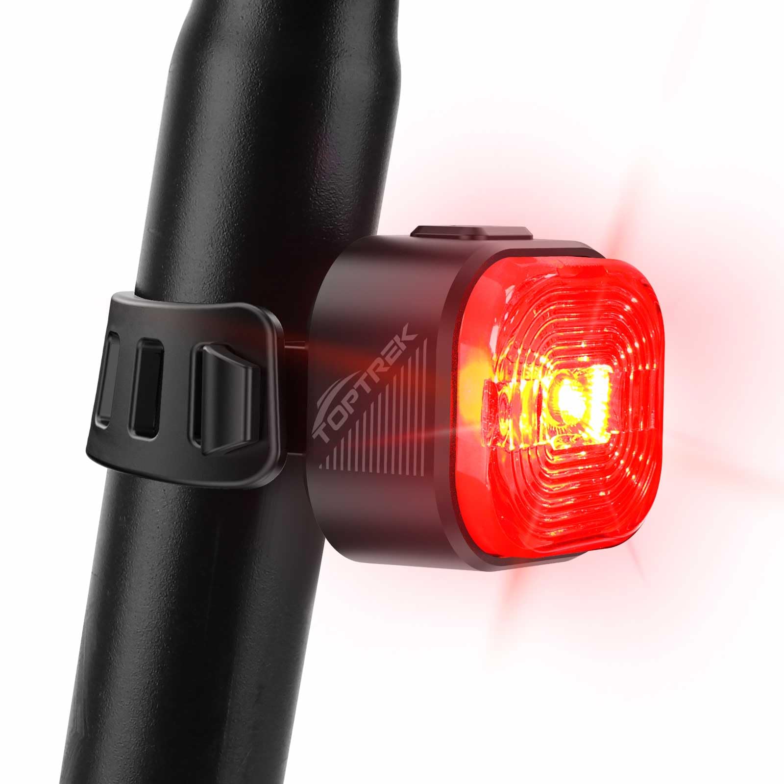 toptrek Fahrrad Rücklicht LED 200m Sichtweite, Rücklicht Fahrrad 13h Akkulaufzeit, StVZO zugelassen, USB-C Aufladbar, IPX5 Wasserdicht Fahrradlicht Hinten für Rennrad E-Bike MTB Citybike Angebot bei HelloDeals