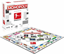 Winning Moves Monopoly Bundesliga Edition - Monopoly Spiel für Fans - Familienspiele Strategie Brettspiele Bundesliga Edition - 2+ Spieler ab 8+ Jahren - Deutsch Angebot bei HelloDeals