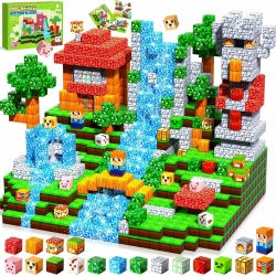 Magnetische Bausteine, Magnetbausteine Magnetspielzeug, 108 Teile Magnetische Bauwelt Spielzeug Magnetblöcke für Kinder ab 3 4 5 6 7 8 9 Jahre Verstaubare,Professioneller Christmas A-108 Teile Angebot bei HelloDeals