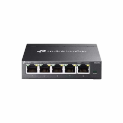 TP-Link Omada ES205G 5-Port Gigabit Easy Managed Switch, Plug & Play, Metallgehäuse mit lüfterlosem, geräuschlosem Design, Port Isolation, VLAN, IGMP-Snooping, Zentrales Cloud-Management Angebot bei HelloDeals