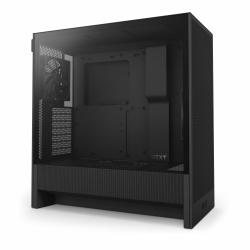 NZXT H5 Flow - Compact ATX Mid-Tower PC Gaming Case - High Airflow - 2 x 120mm Fans Included - 360mm Front & 240mm Top Radiator Support - Cable Management System - Tempered Glass - Black Flow 2024 Black Angebot bei HelloDeals