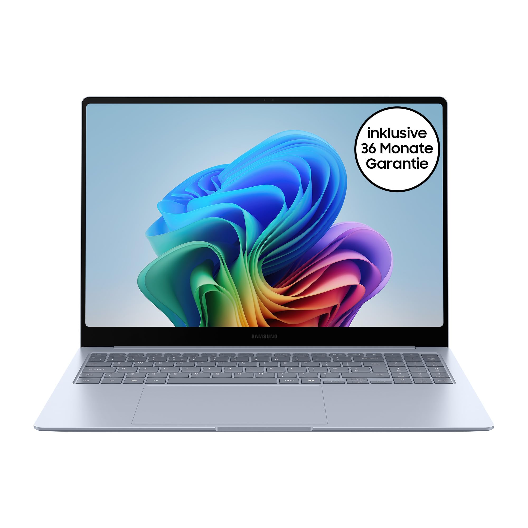 Samsung Galaxy Book4 Edge Galaxy AI-Laptop, 16-Zoll-Display, 16GB RAM, Snapdragon X Elite Prozessor, Notebook 512GB Speicher, Copilot+ PC, Sapphire Blue, 3 Jahre Herstellergarantie 16 Zoll 512 GB Angebot bei HelloDeals
